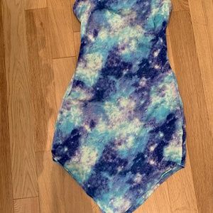 Eden Sky Tye Dye Mini Dress